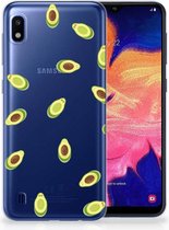 Geschikt voor Samsung Galaxy A10 TPU Siliconen Hoesje Avocado