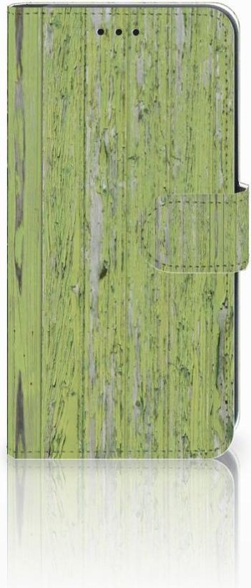 Xiaomi Mi A2 Lite Bookcover hoesje Green Wood