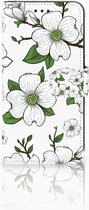 Xiaomi Mi A2 Lite Bookcover hoesje Dogwood Flowers