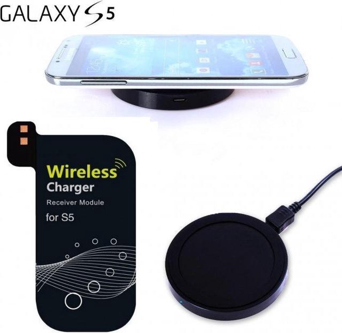 winnaar kennis motor GalaxyWorld™ Samsung S5 Draadloos laden STARTER pakket | bol.com