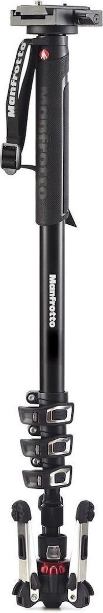 Manfrotto MVMXPROA4577 cameramonopod Aluminium 1/4, 3/8'' Zwart