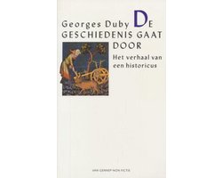 Omslag van De geschiedenis gaat door