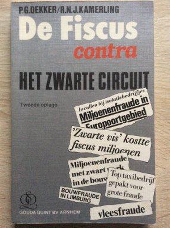 Fiscus contra het zwarte circuit - cover