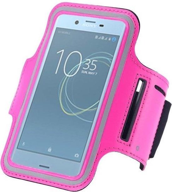 Sony Xperia XZs Sportarmband Hardloopband Roze