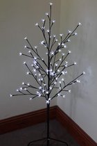 Lichttak - kersenboom - 100 witte LED-lampjes - 120 cm - kerst