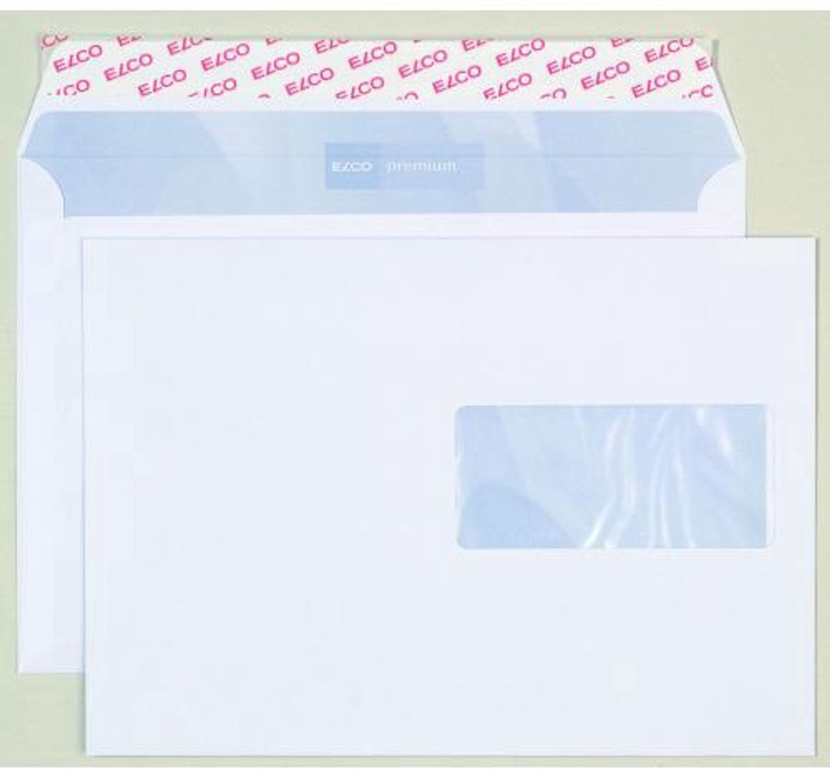 Elco envelop Premium C5 FSC 100 gram met venster rechts 500 stuks - EO-32896