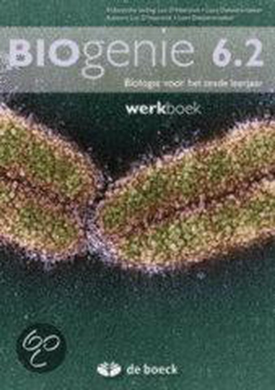 Cover van het boek 'Biogenie 6.2 - werkboek'