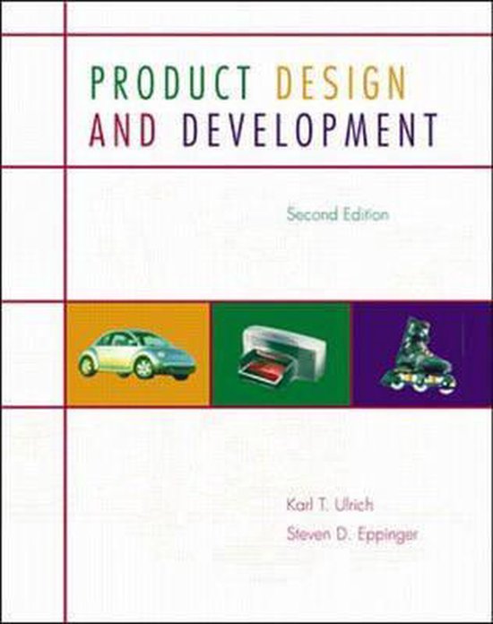 Product Design and Development - cover