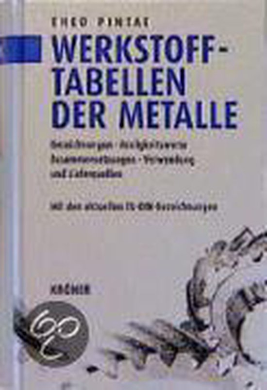 Werkstofftabellen der Metalle - cover