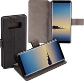 MP Case zwart book case style voor Samsung Galaxy Note 8 wallet case