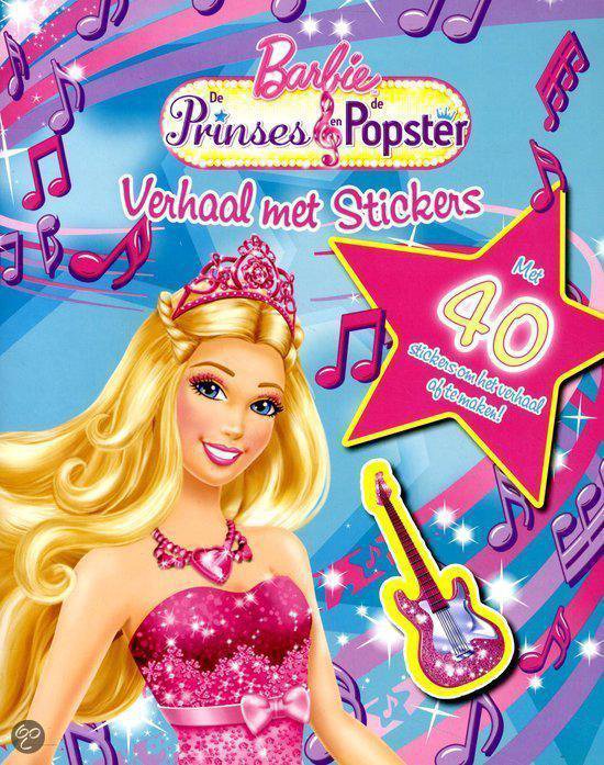 Barbie popster stickerboek