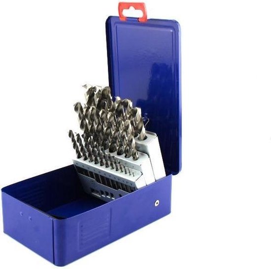 Alpen 810321100 Spiralbohrer Set Sprint Master KM 1-13x0, 5mm 25 Stück, 0 W, 0