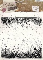 Winter Days Background - Transparante Stempel - 14x14cm - Maak mooie kaarten en scrapbook en andere creatieve objecten