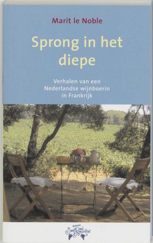 Cover van het boek 'Sprong in het diepe' van M. le Noble