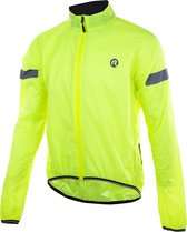 Rogelli Protect Regenjas - Fietsregenjack - Heren - Fluor - Maat L