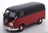 Volkswagen T1 busje -- Rood / Zwart  - 1/24  Motormax