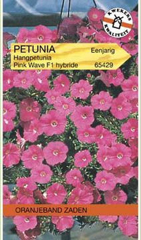 Oranjebandzaden - Petunia Pink Wave F1, Fortunia serie