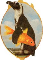 Muursticker Pinguin
