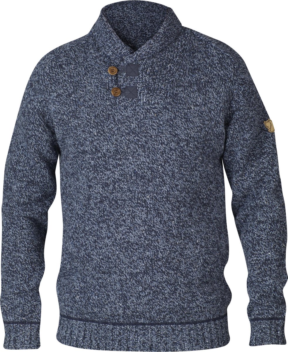 Fjallraven Lada Sweater heren trui M Blauw