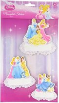 Disney Princess naambordje | Set van 3 stuks