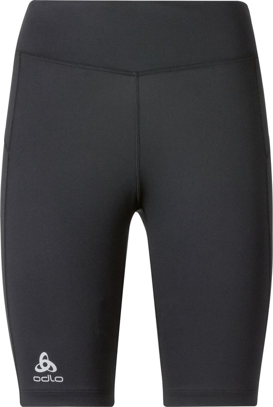 Odlo Sliq Korte Hardloopbroek - Maat XL - Vrouwen - zwart | bol.com