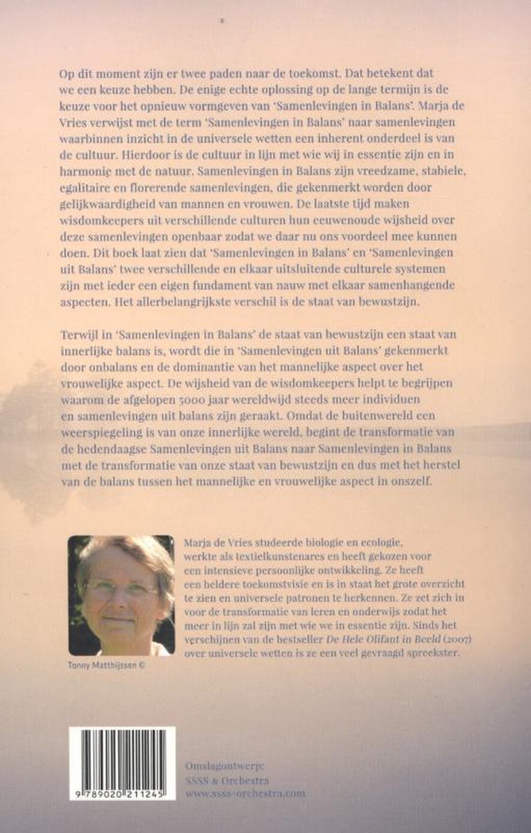 Samenlevingen in balans - back cover