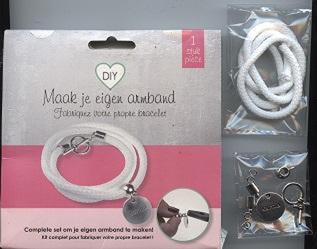 Maak je eigen armband set (sieraden) - met bedel