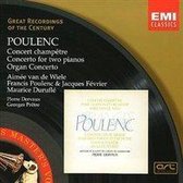 Conc. 2 Pianos, Conc. Orgue - Poulenc, Fevrier, Du