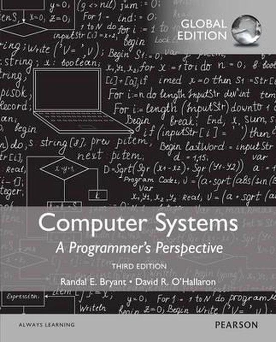 Computer Systems: A Programmer's Perspective Chapter 1