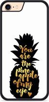 Hoesje Geschikt voor iPhone 8 Hardcase Big Pineapple