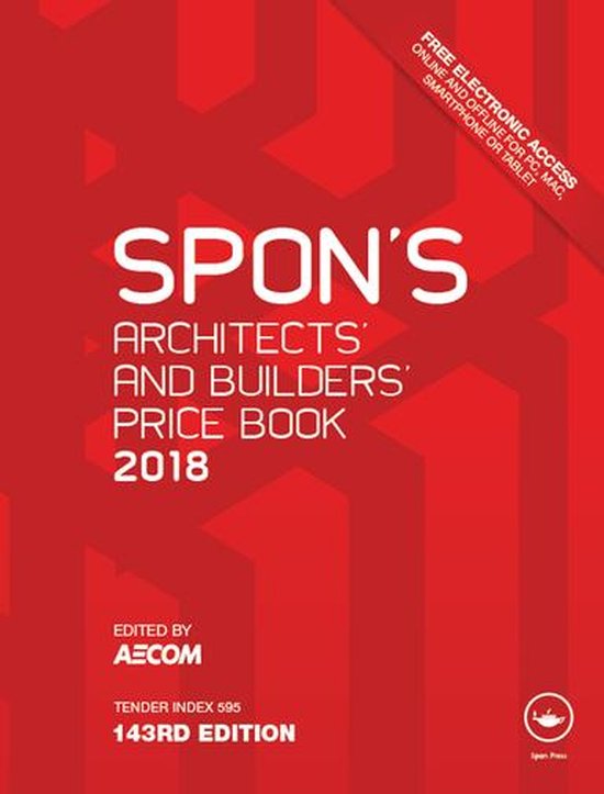 Spon's Price Books - Spon's Architects' and Builders' Price  ... - cover