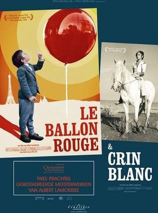 Cover van de film 'Le Ballon Rouge / Crin Blanc'