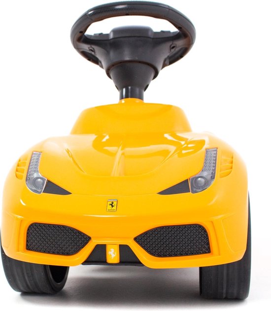 Ferrari loopauto geel