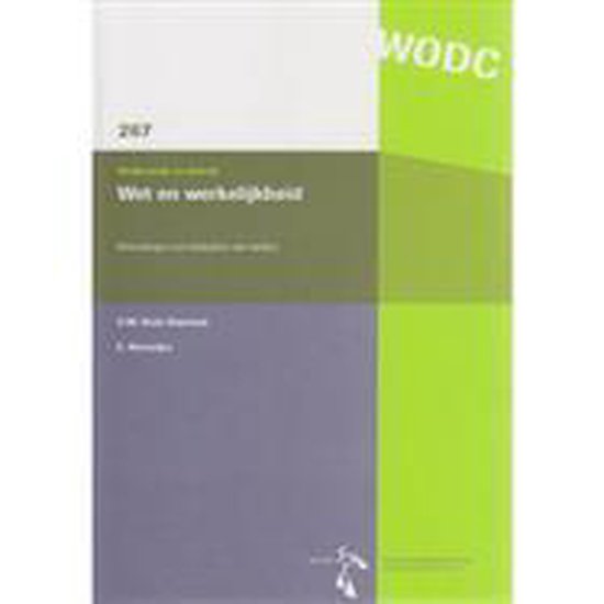 Wet en werkelijkheid - cover