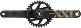 SRAM XX1 Eagle 148 DUB Crankset DM 34 Tanden, 12-speed Boost, gold Pedaalarmlengte 175mm