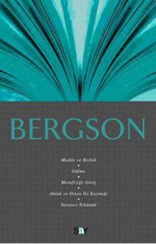 Bergson - Fikir Mimarları 10 - cover
