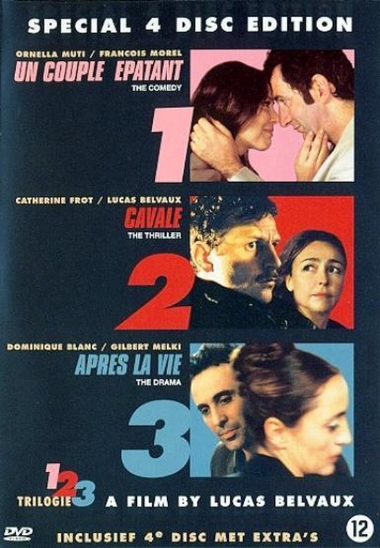 Special 4 Disc Edition: 3-disc filmcollectie van Lucas Belvaux, inclusief extra's.