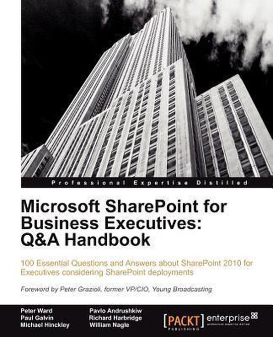 Microsoft Sharepoint For Business Executives: Q&A Handbook - cover