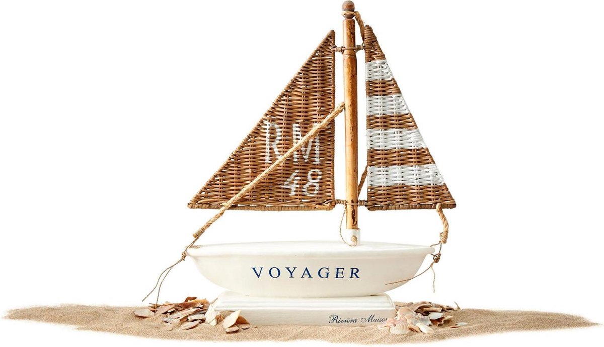 Versterken koffer zeil Rivièra Maison RM 48 Yacht - Decoratief Object - Wit | bol.com