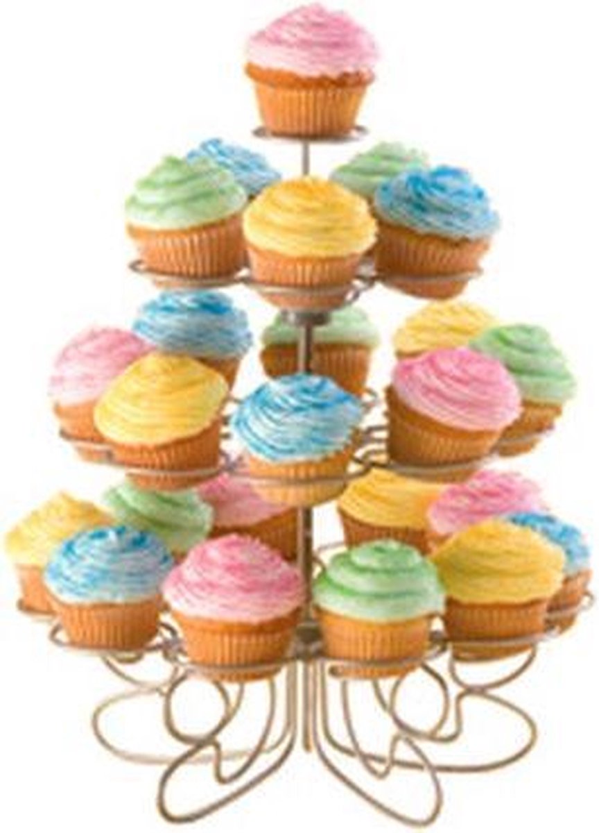 nieuws kop Ass Wilton Mini Dessert Stand / Cupcake houder | bol.com