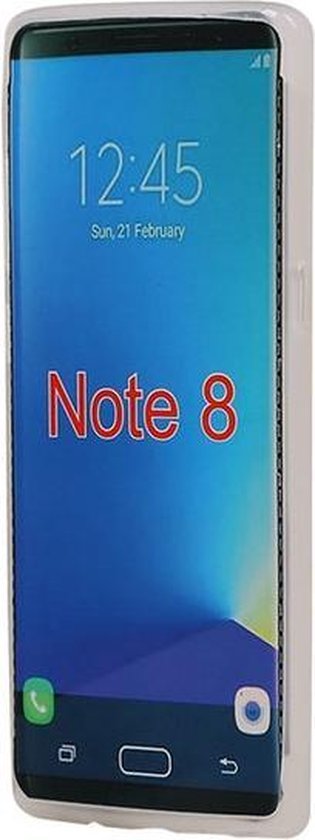BestCases .nl Coque arrière en TPU pour Samsung Galaxy Note 8 Wit