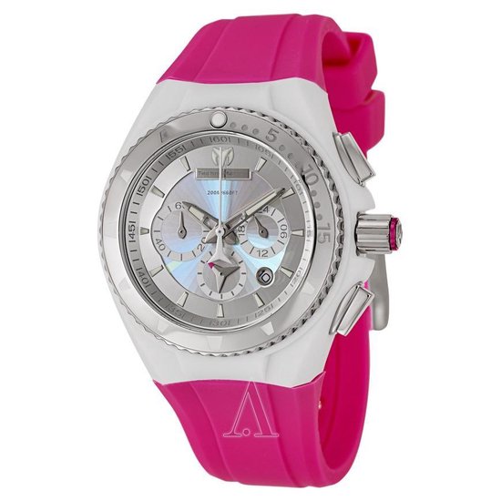 TechnoMarine Cruise Lipstick 112033 - Horloge - Kunststof - Wit - 40 mm |  bol.com