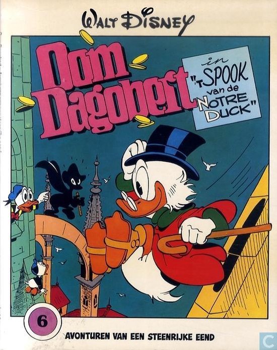 9789032005351 - Oom dagobert in t spook van de Notre Duck - nr 6 - 1e druk 1979