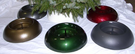 Kerstboomstandaard Wit - metaal