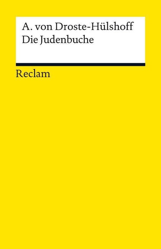 Reclams Universal-Bibliothek - Die Judenbuche