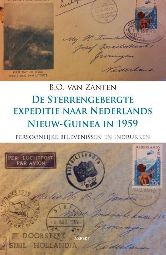 Cover van het boek 'De sterrengebergte expeditie naar Nederlands Nieuw-Guinea in 1959'