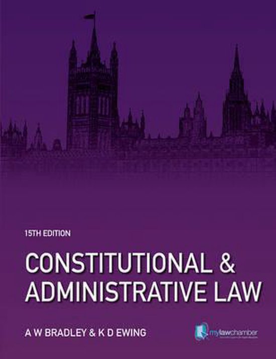 Constitutional and Administrative Law 9781405873505 A. Bradley