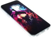 Leeuwen kleuren hoesje siliconen Geschikt voor Samsung Galaxy S9