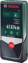 Bosch PLR 50 C Digitale laserafstandsmeter, met app-functie, meetbereik 50 meter, in doos)