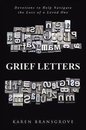 Omslag Grief Letters